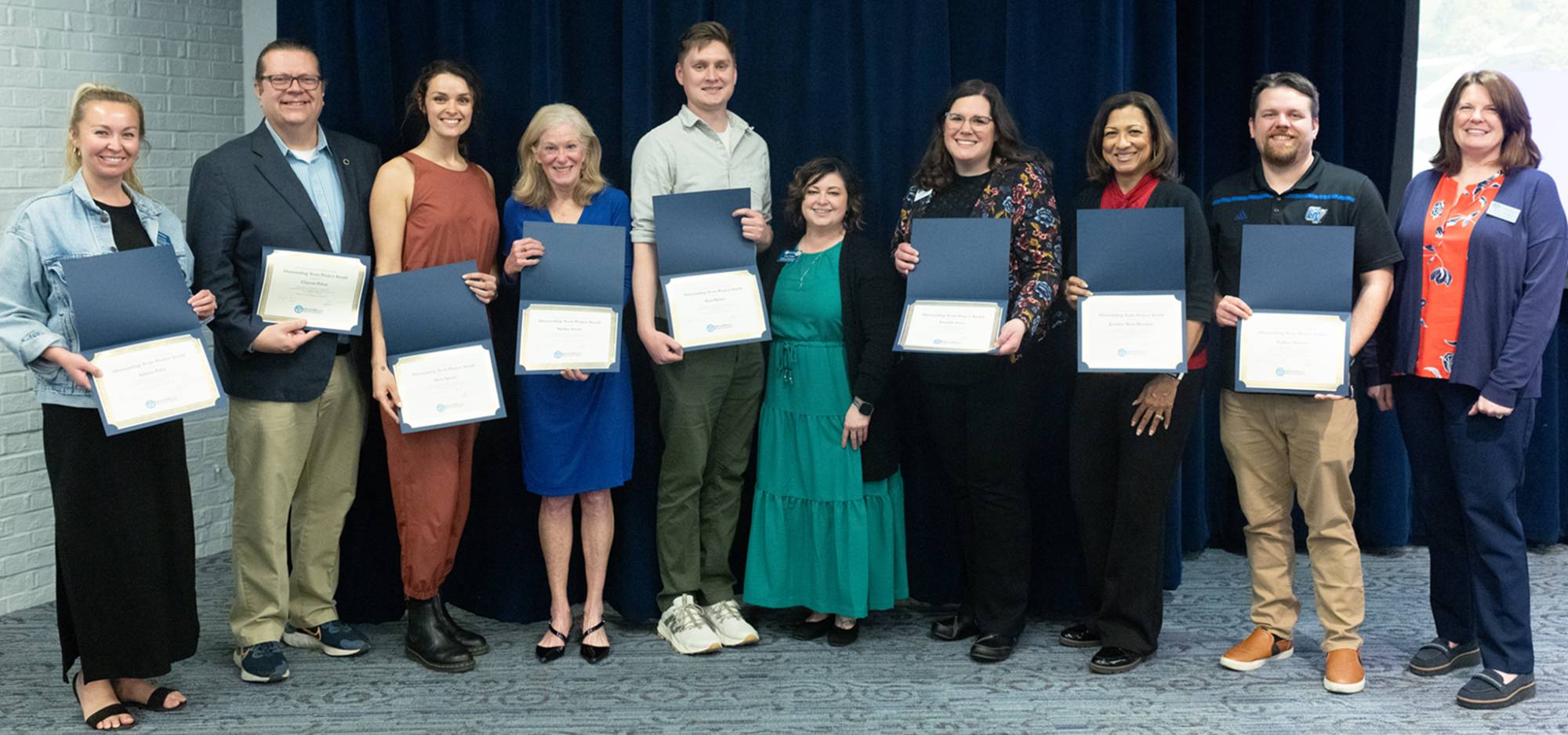 Outstanding Team Project Winners